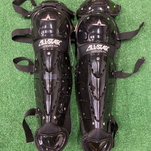 Black All Star Player’s Series Catcher's Leg Guard (New)