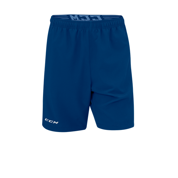 New CCM Navy Team Woven Short | Youth XL | #191520068011