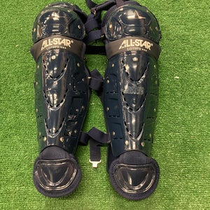 Navy Youth All Star Player's Series Catcher's Leg Guard (New)