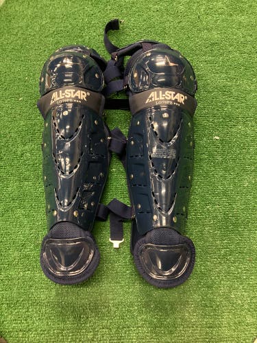 Navy Youth All Star Player's Series Catcher's Leg Guard (New)