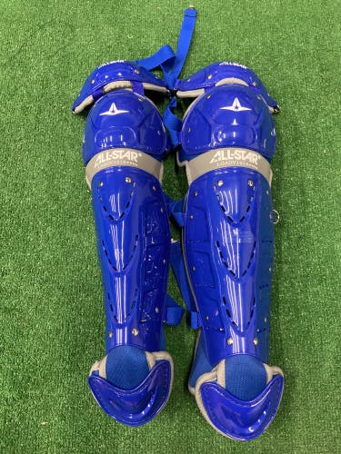 Blue All Star Advanced Series Catcher's Leg Guard (New)