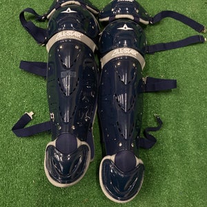 Navy All Star Advanced Series Catcher's Leg Guard (New)