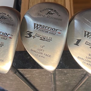 Men's Warrior True Lies 2000 Right Handed Woods Regular Flex 1 - 5 Woods (Used