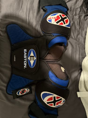 Large Senior Easton X-treme Shoulder Pads (Used)