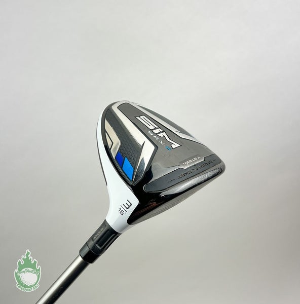 Used Right Handed TaylorMade SIM MAX D 3 Wood 16* 50g Regular Graphite Golf