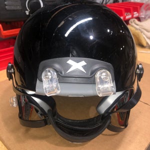 USED XENITH X2E+ ADULT FOOTBALL HELMET - LARGE  - HIGH GLOSS BLACK