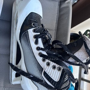 2013 Bauer Reactor 6000 Hockey Goalie Skates 9.5 (Used)