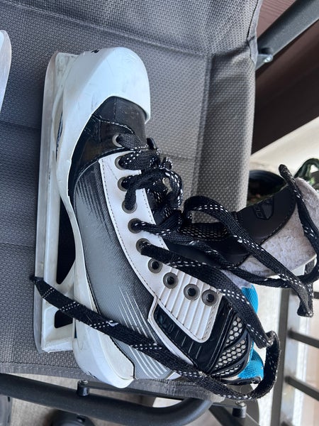 2013 Bauer Reactor 6000 Hockey Goalie Skates 9.5 (Used)