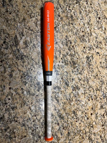 SUPER RARE SIZE ORANGE BOMBER BAT!! Easton Mako 28/17 (-11)