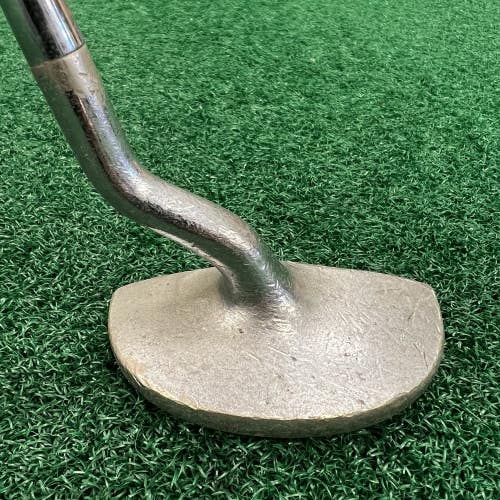 Vintage Walter Hagen Blythfield Mallet Putter MRH Steel Shaft 35.5" RARE!