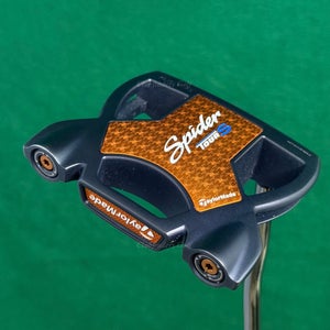 TaylorMade Spider Tour S S7-CB DB Black 38" Mallet Putter W/ Super Stroke & HC