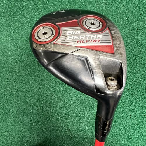 Callaway Big Bertha Alpha 816 Fairway 3W 16 HZRDOUS Red 5.5 62g Graphite Shaft