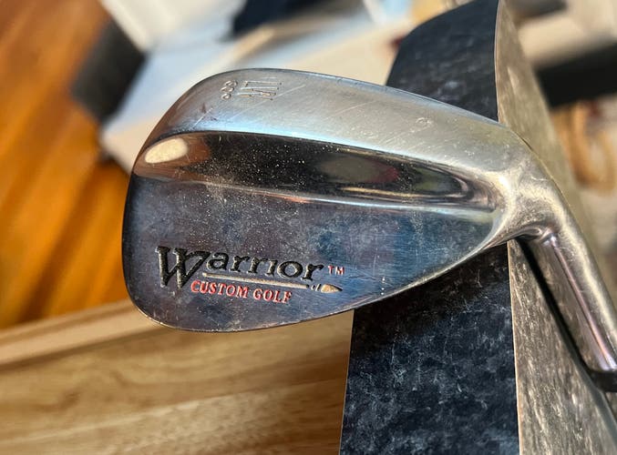 Men's Warrior Warrior Custom Golf Right Handed Wedge Regular Flex 60 Degree Steel Shaft (Used)
