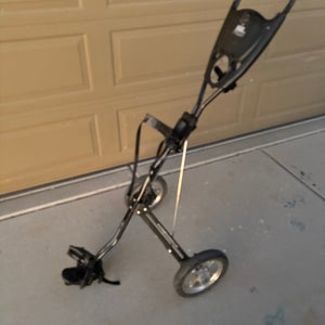 Black Men's Bag Boy Push Cart (Used)