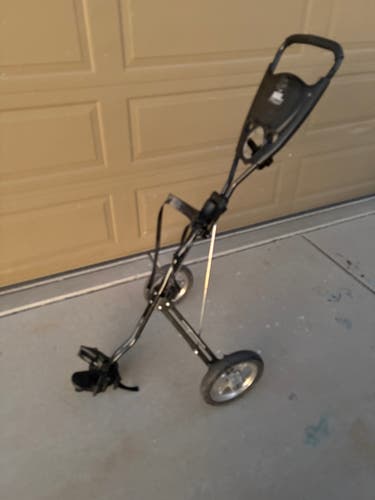 Black Men's Bag Boy Push Cart (Used)