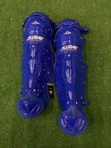 Blue All Star LGW13FP Catcher's Leg Guards (New)