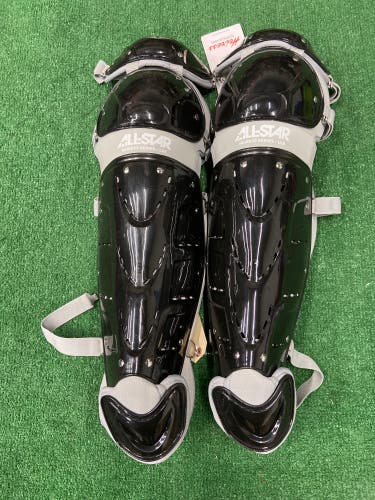 Black All Star Heiress Series Catcher's Leg Guards (New)