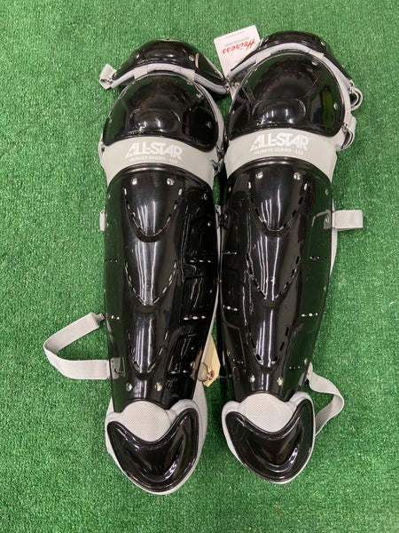Black All Star Heiress Series Catcher's Leg Guards (New)