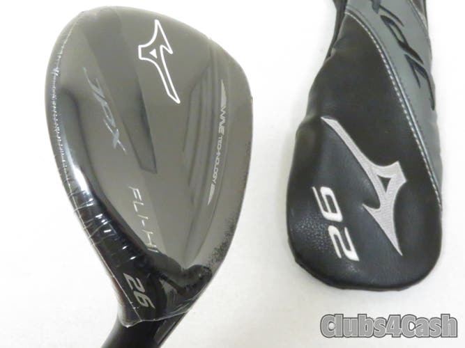 Mizuno JPX 923 Fli-Hi Hybrid 26° 6H Mamiya Recoil ESX 460 F2 SENIOR  +1/2"   NEW