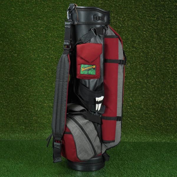 BELDING SPORTS BUSHWHACKER II CART GOLF BAG 6-WAY DIVIDERS PUTTER