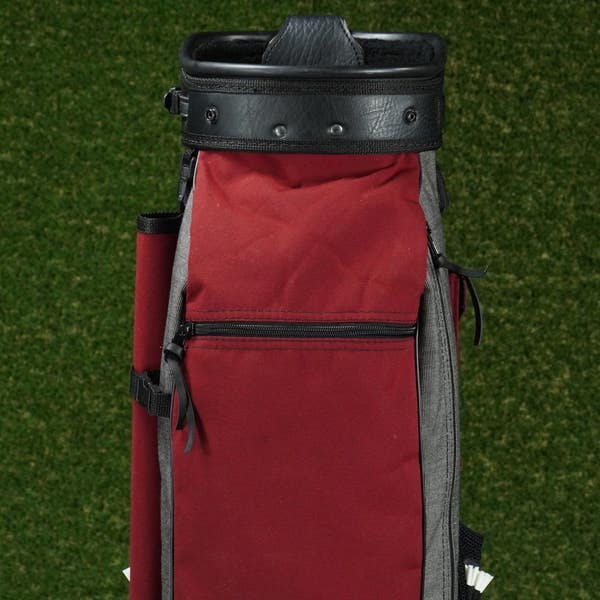 BELDING SPORTS BUSHWHACKER II CART GOLF BAG 6-WAY DIVIDERS PUTTER