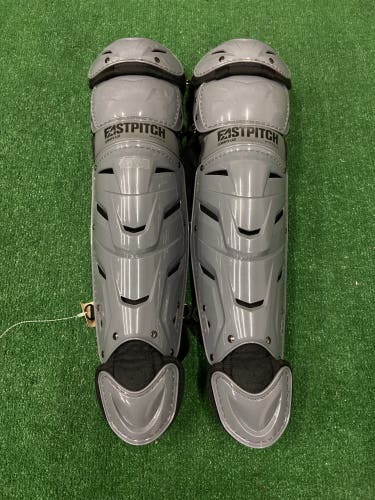 Gray All Star LGWAFX Catcher's Leg Guards (New)