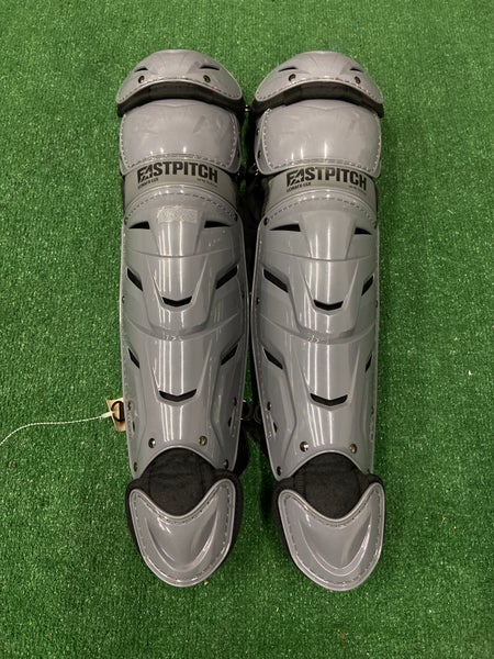 Gray All Star LGWAFX Catcher's Leg Guards (New)