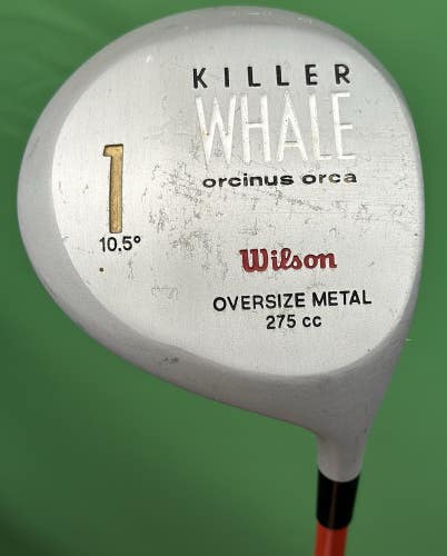 Wilson Killer Whale Orcinus Orca Oversize 275cc Driver 10.5* RH Regular Flex