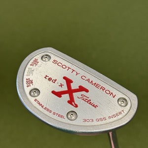 Scotty Cameron Red x Putter 34.5" Men's Right-Handed Golf Club 340g