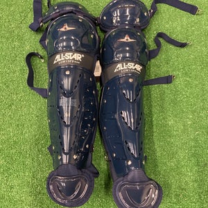 Navy All Star LGW13FP Catcher's Leg Guards (New)