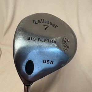 Men's Callaway Big Bertha Left Handed Fairway Wood Regular Flex 7 Wood (Used)