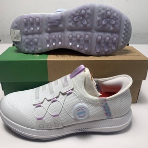 Skechers Go Golf Elite5-Slip'In Waterproof Golf Shoes White Womens SZ9.5(123062)