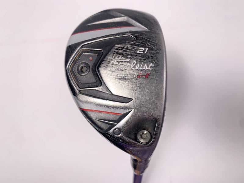 Titleist 913 H 4 Hybrid 21* Diamana S+72 72g Regular Graphite Mens RH