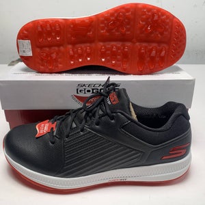 Skechers Go Golf Elite 5 Waterproof Golf Shoes Black Men's SZ 8.5 (214065)