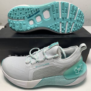 Under Armour Phantom Waterproof Golf Shoes Grey Womens SZ 8.5(3027090-101)