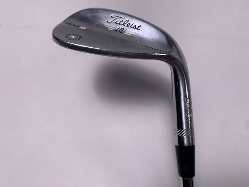 Titleist Vokey SM6 Tour Chrome Gap Wedge GW 54* 10 Bounce S-Grind Wedge RH