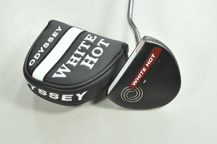 Odyssey White Hot Pro V Line 35" Putter RH Steel with Head Cover # 204941