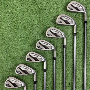 Callaway Mavrik Iron Set 5-PW AW Project X Catalyst 5.5 Regular Flex -1/2 Short