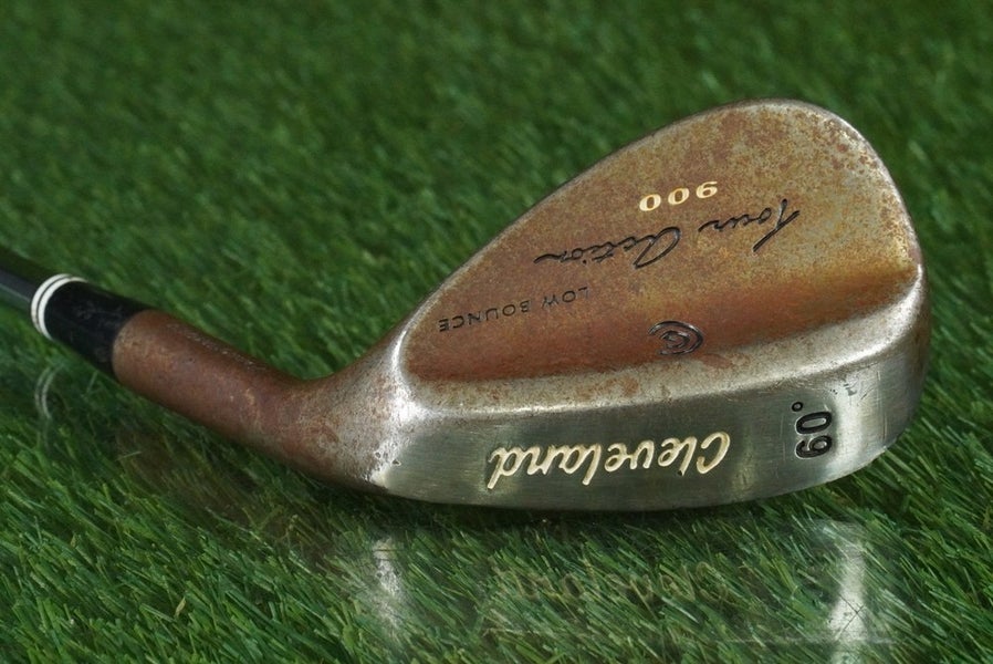 CLEVELAND TOUR ACTION 900 60 WEDGE LOB LOW BOUNCE TRUE TEMPER STIFF RH