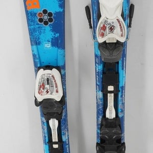 Blizzard Gunsmoke Twin Tip Kids Skis with Bindings - 99 cm Used