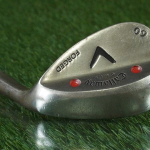 CALLAWAY FORGED 60 WEDGE LOB TRUE TEMPER DYNAMIC GOLD S300 STEEL STIFF FLEX RH