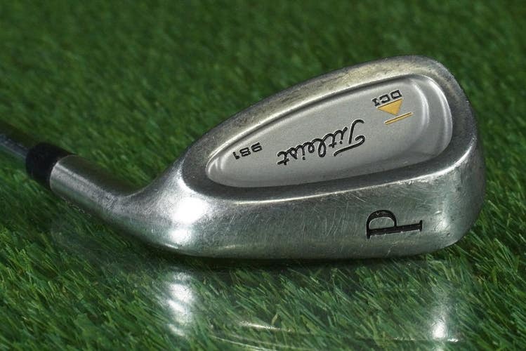 TITLEIST DCI 981 PITCHING WEDGE "P" TRUE TEMPER RELEASE STEEL REGULAR FLEX RH