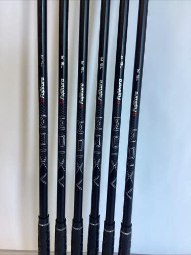 Fujikura Axiom VeloCore 75R Regular Graphite Shafts Set 7-PW, SW, LW (6 Pcs)
