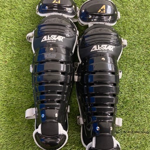 Black All Star League Series Catcher's Leg Guard (New)