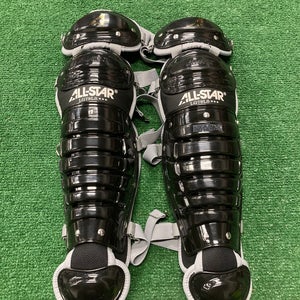 New All Star League Series Catcher's Leg Guard | Ages 7-9 12.5"
