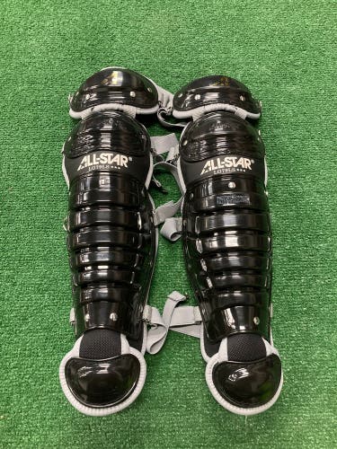 New All Star League Series Catcher's Leg Guard | Ages 7-9 12.5"