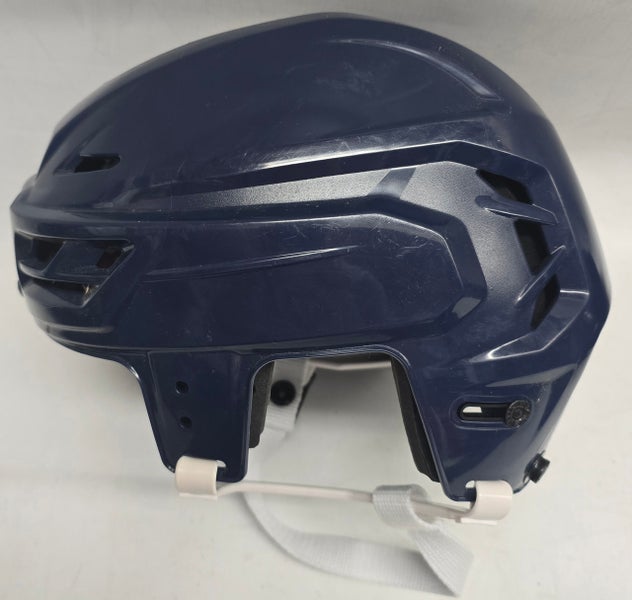 CCM RESISTANCE PRO STOCK HOCKEY HELMET NAVY BLUE SMALL NHL AHL NEW (2) (14650)
