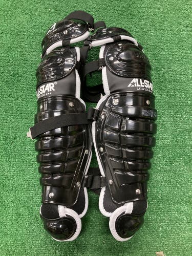 Black All Star League Series Catcher's Leg Guard (New)