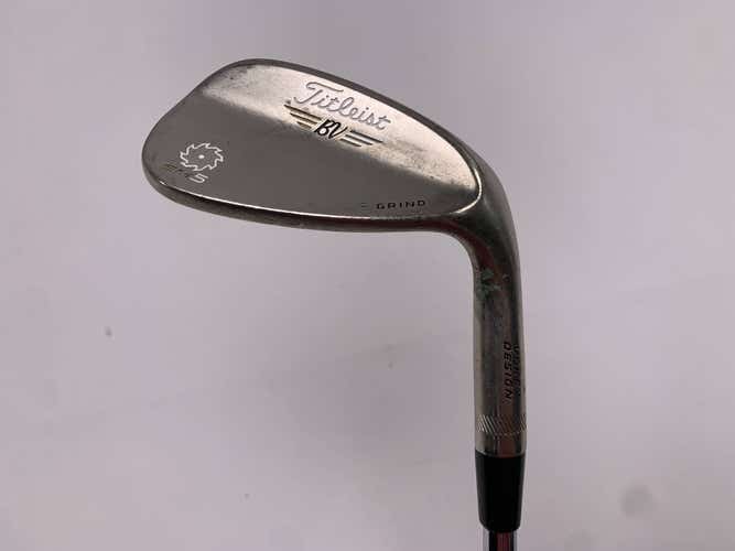 Titleist Vokey SM5 Gold Nickel Gap Wedge GW 52* 8 Bounce F-Grind Wedge RH