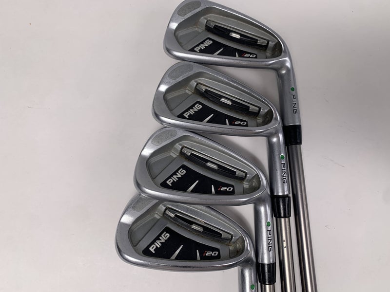 Ping i20 Iron Set 6-9 Green Dot 2* Up TFC 169I Regular Graphite Mens RH